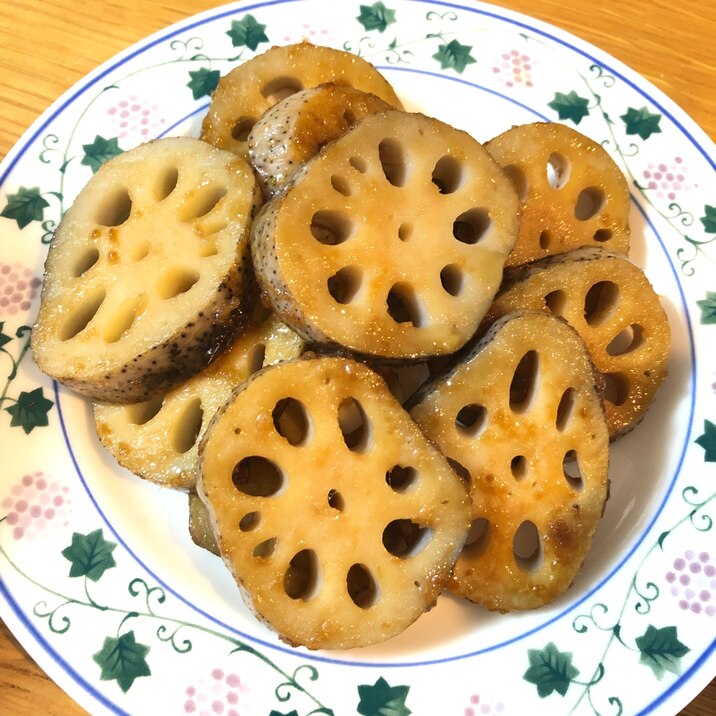 蓮根の生姜焼き